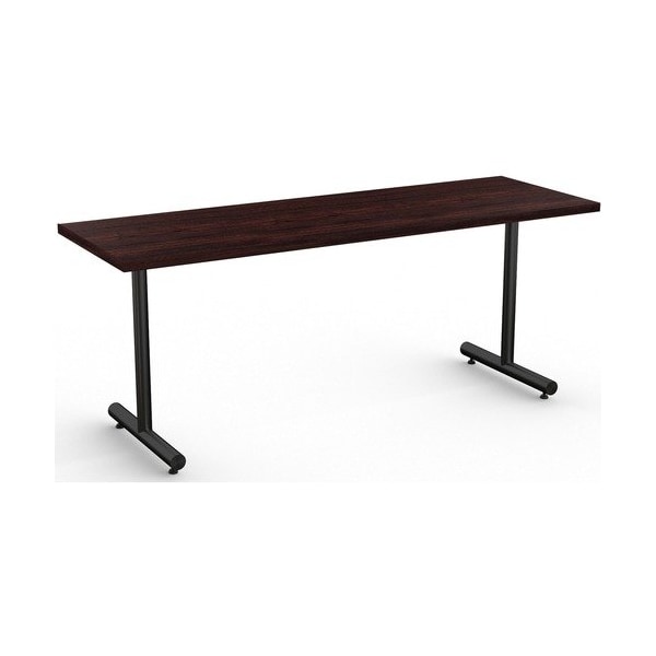 Special-T Table, Black Base, 24inWx72inLx29inH, Espresso SCTKING2472BESP - main